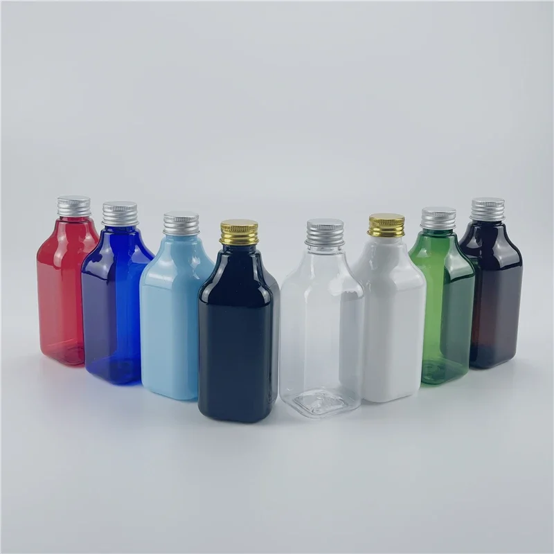 Multicolor 200ML X 25 Empty Plastic Square Bottle With Aluminum Screw Cap Liquid Medicine Cosmetics Container PET Bottle Toner
Multicolor 200ML X 25 Empty Plastic Square Bottle With Aluminum Screw Cap Liquid Medicine Cosmetics Container PET Bottle Toner