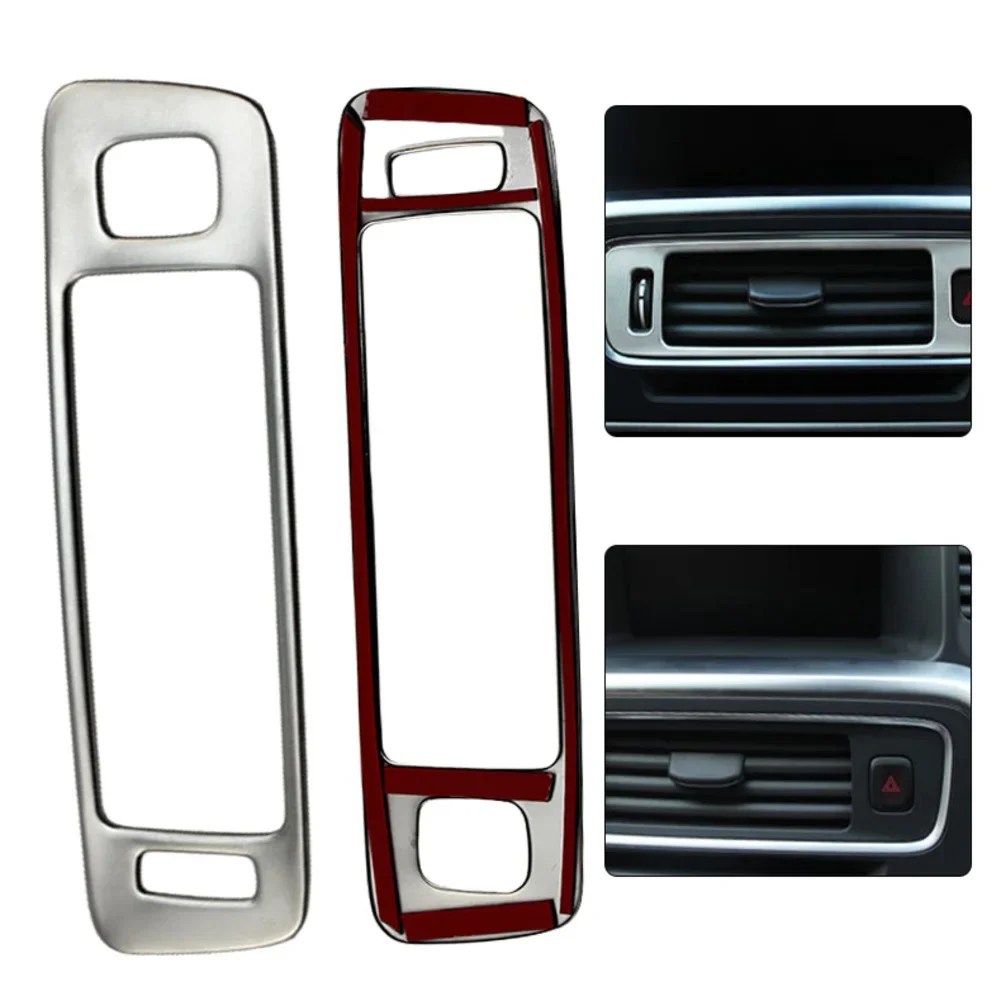1x Car Center Lower A/C Air Vent Decorative Frame Central Control Air Outlet Decoration Sticker For Volvo For S60L S60 2009-2019
1x Car Center Lower A/C Air Vent Decorative Frame Central Control Air Outlet Decoration Sticker For Volvo For S60L S60 2009-2019