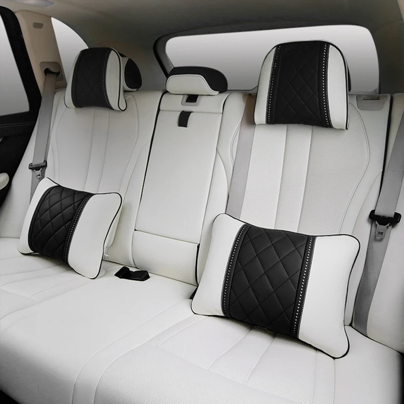 Автомобильная подушка под подголовник из кожи NAPPA, подушка под поясницу Mercedes-Maybach S-Class Design, универсальная подушка для автомобильного интерьера с поддержкой головы и шеи
Автомобильная подушка под подголовник из кожи NAPPA, подушка под поясницу Mercedes-Maybach S-Class Design, универсальная подушка для автомобильного интерьера с поддержкой головы и шеи