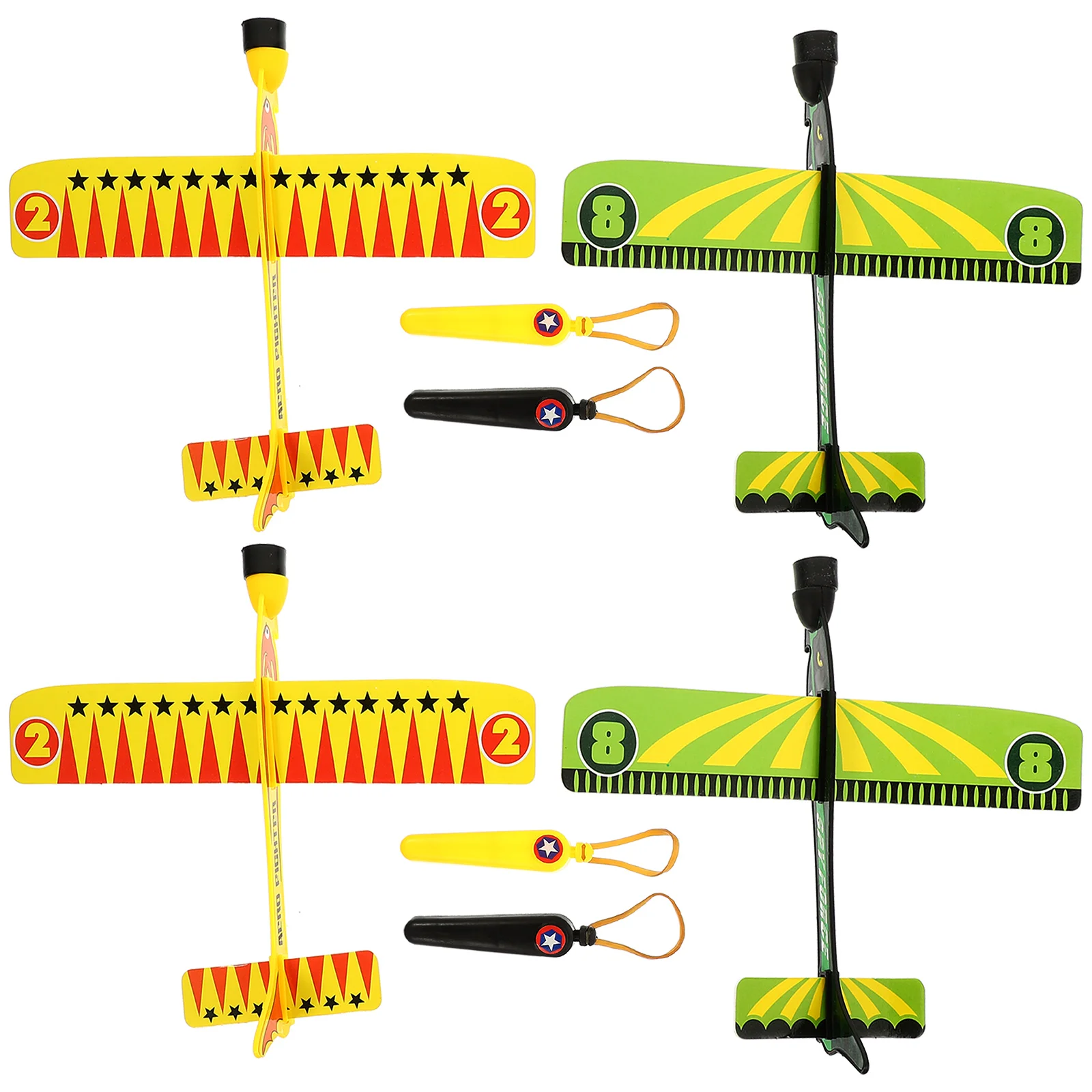 4 Pcs Hand Throw Catapult Aircraft Throwing Toy Kids Funny Plaything Outdoor Practical Airplane Plastic
4 Pcs Hand Throw Catapult Aircraft Throwing Toy Kids Funny Plaything Outdoor Practical Airplane Plastic