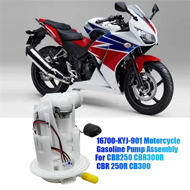 OB-16700-KYJ-901 Motorcycle Fuel Pump Assembly For Honda CBR250 CBR300R CBR 250R CB300 Fuel Supply Unit Pump Modules
OB-16700-KYJ-901 Motorcycle Fuel Pump Assembly For Honda CBR250 CBR300R CBR 250R CB300 Fuel Supply Unit Pump Modules