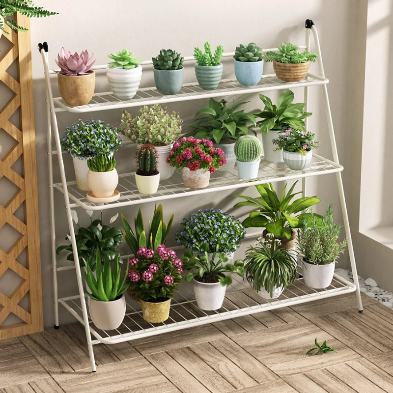 Iron flower rack, storage rack, balcony, succulent flower rack, indoor living room, simple, multi-layer, floor standing green
Iron flower rack, storage rack, balcony, succulent flower rack, indoor living room, simple, multi-layer, floor standing green