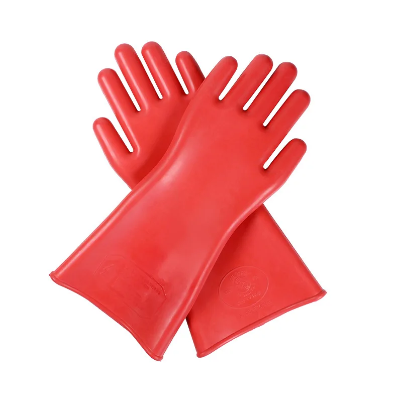 12KV Rubber Electrician Safety Glove 1 Pair Anti-electricity Protect Professional High Voltage Electrical Insulating Gloves
12KV Rubber Electrician Safety Glove 1 Pair Anti-electricity Protect Professional High Voltage Electrical Insulating Gloves