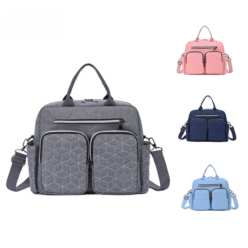 Mummy Bag Multifunctional Large Capacity Ribbed Embroidery Thread Maternal and Infant Single Shoulder Oblique Straddle Bag
Mummy Bag Multifunctional Large Capacity Ribbed Embroidery Thread Maternal and Infant Single Shoulder Oblique Straddle Bag