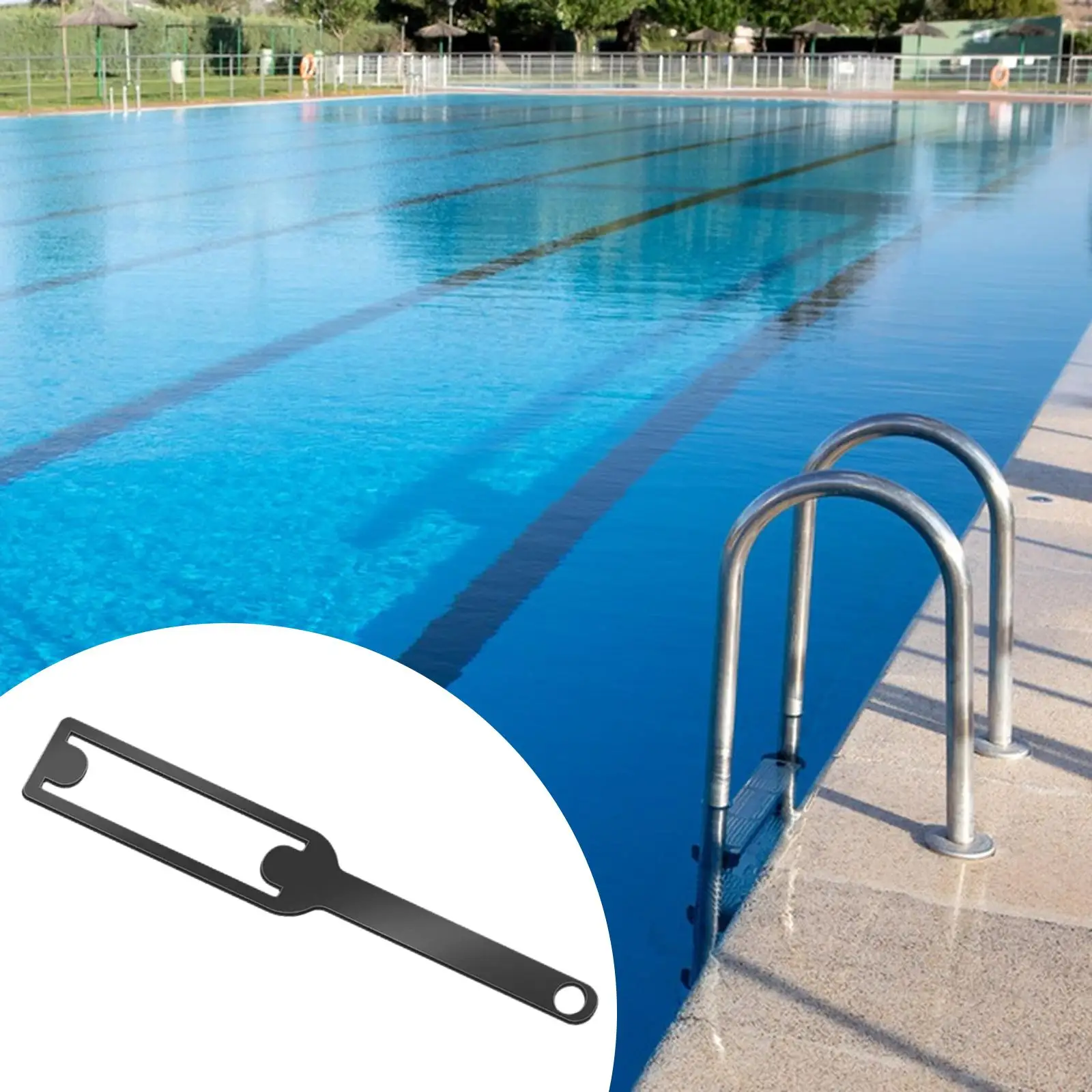 Saving Time Lid Removal Wrench Metal Durable Filter Pump Cover Removal Wrench Portable Anti-rust Swimming Pool Wrench Equipment
Saving Time Lid Removal Wrench Metal Durable Filter Pump Cover Removal Wrench Portable Anti-rust Swimming Pool Wrench Equipment