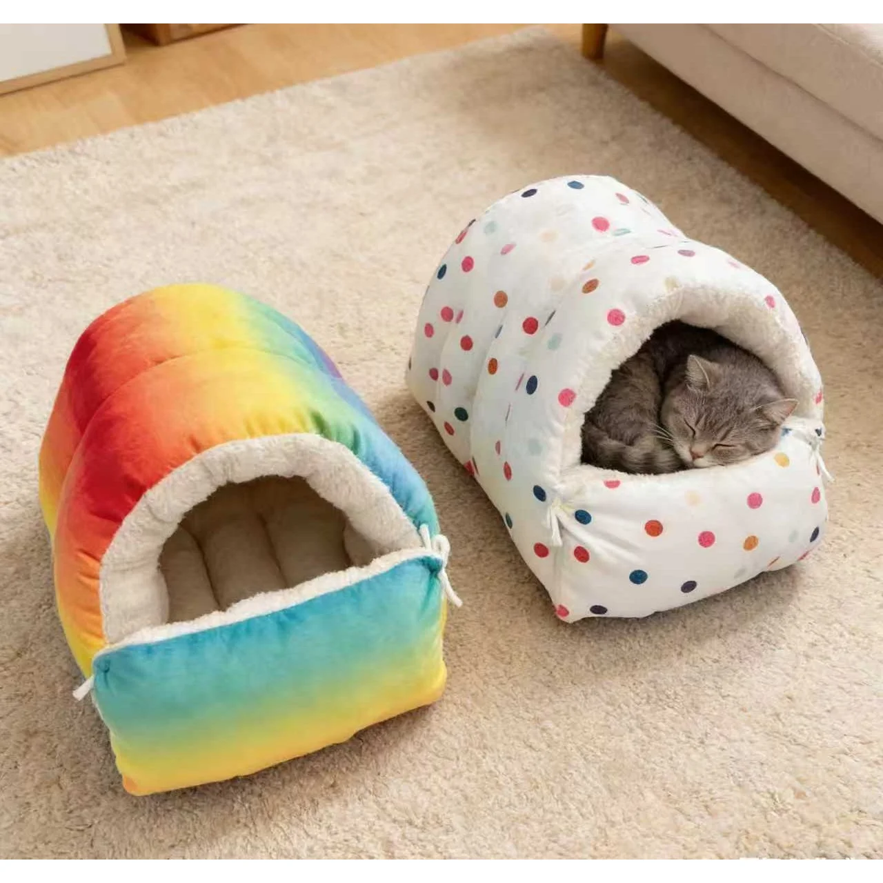 Multi-Color Options for a Detachable Cat House: Suitable for All Seasons And Washable, Featuring a Warm Nest-Like Design That Ca
Multi-Color Options for a Detachable Cat House: Suitable for All Seasons And Washable, Featuring a Warm Nest-Like Design That Ca