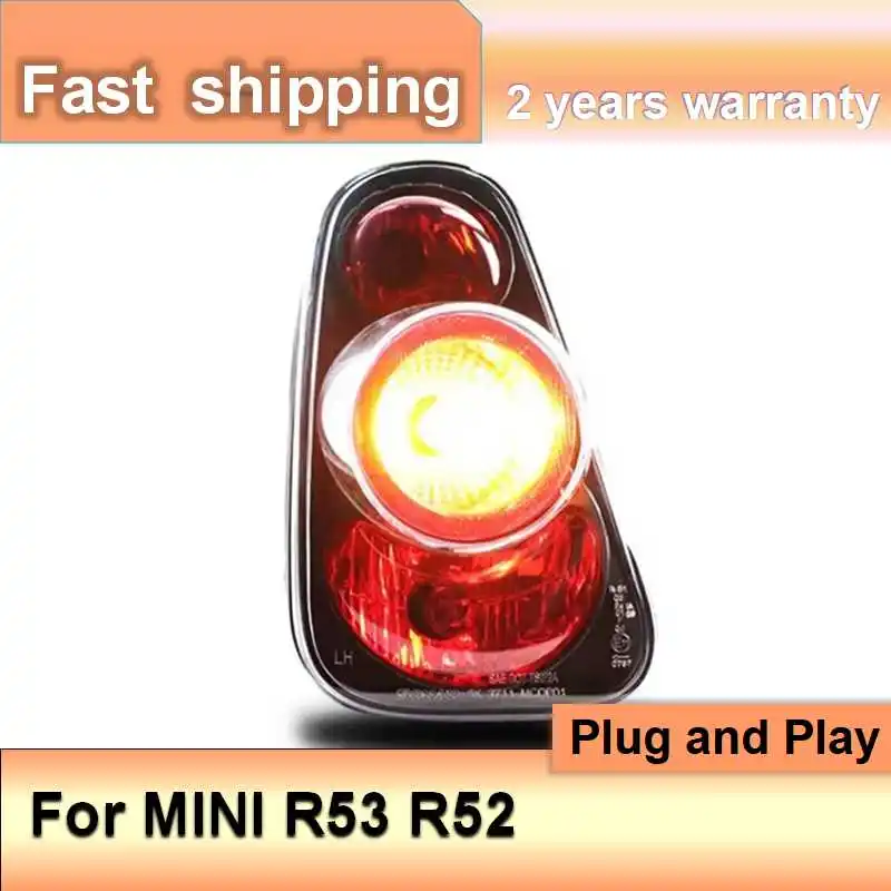 Car Accessories for Mini R50 Tail Lights 2001-2006 Mini R53 Taillight R52 DRL Fog Brake Turn Signal Reversing
Car Accessories for Mini R50 Tail Lights 2001-2006 Mini R53 Taillight R52 DRL Fog Brake Turn Signal Reversing