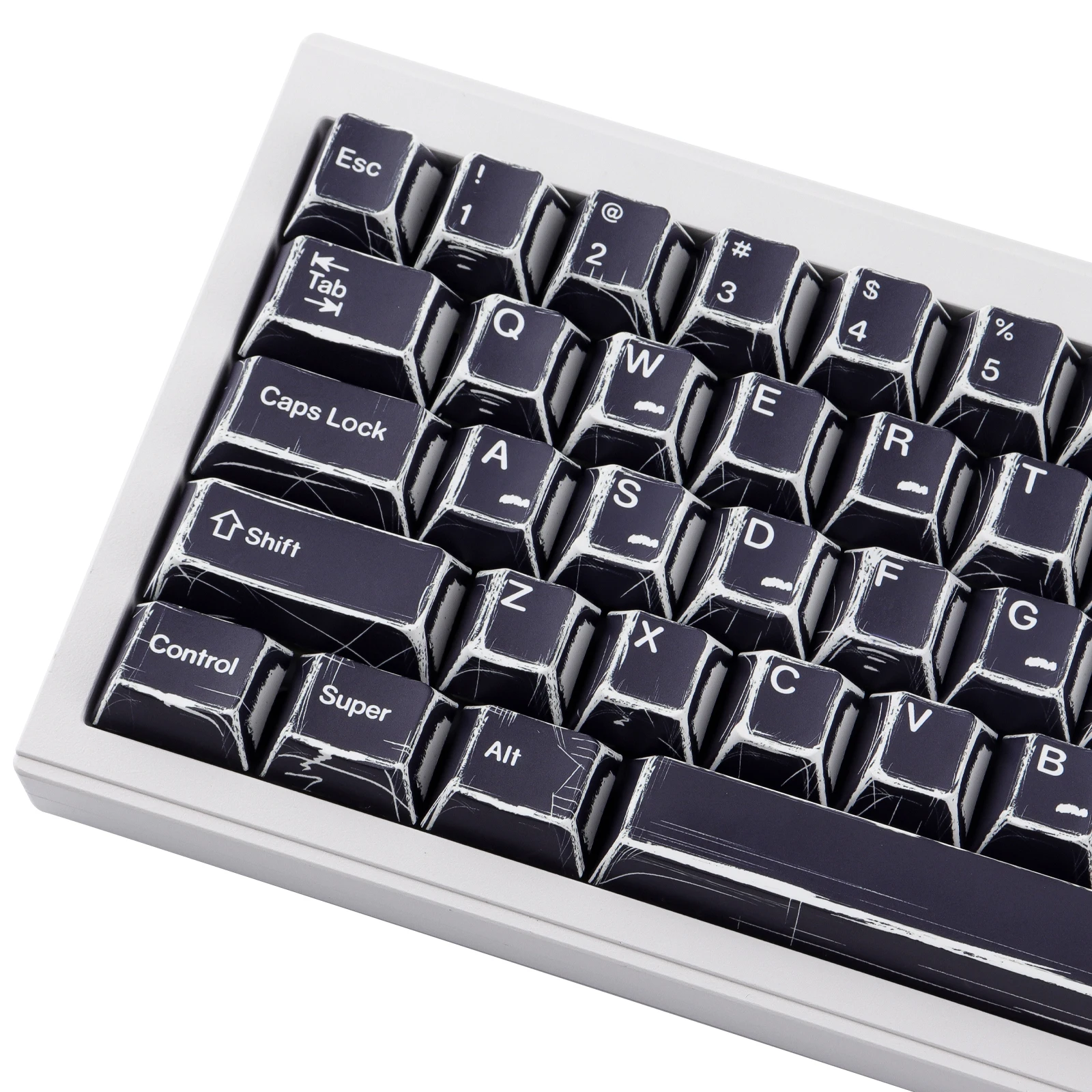 136 keys of the Black comic style Keycaps PBT Dye-Sublimated Cherry Profile For Mechanical Keyboard
136 keys of the Black comic style Keycaps PBT Dye-Sublimated Cherry Profile For Mechanical Keyboard