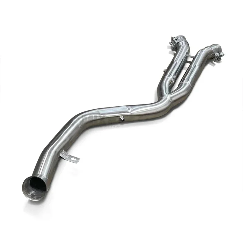 High flow middle pipe suitable for Toyota Supra A90 3.0T 3.0T 2019-2023 quality stainless steel Exhaust auto parts
High flow middle pipe suitable for Toyota Supra A90 3.0T 3.0T 2019-2023 quality stainless steel Exhaust auto parts