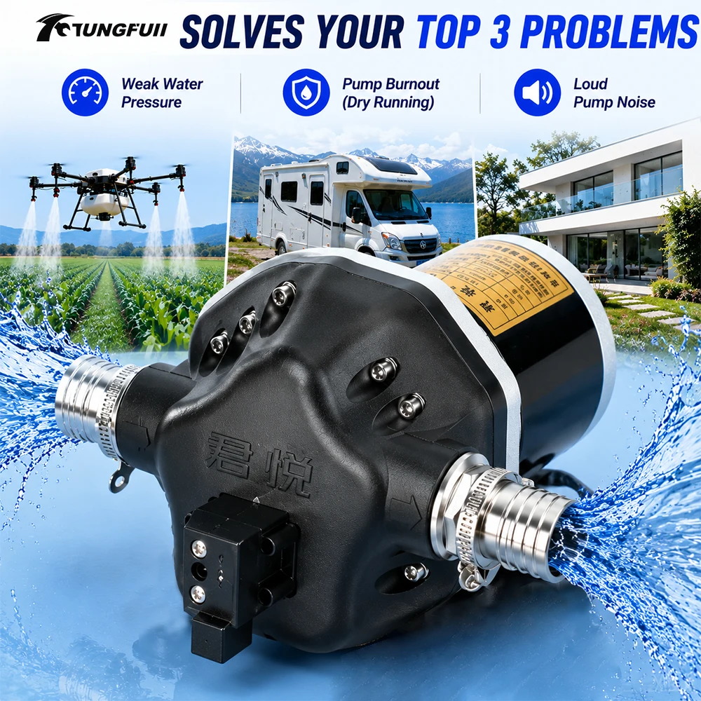 Electric Diaphragm Pump 12V Water Pump Agricultural Sprayer Pump Pressure Switch Pump Chemical Resistant Pump Garden Pump
Electric Diaphragm Pump 12V Water Pump Agricultural Sprayer Pump Pressure Switch Pump Chemical Resistant Pump Garden Pump