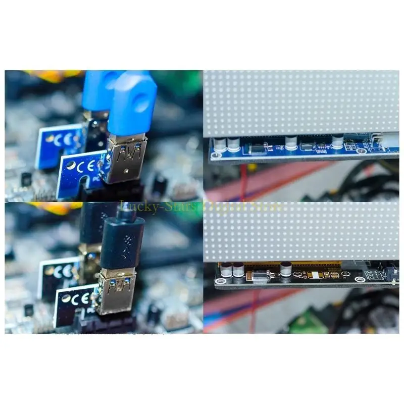 T3EE MINGING Выделенный комплект для расширения графических карт PCI-E RISER 1X 4x 8x 16x Extender для настройки майнинга GPU.
T3EE MINGING Выделенный комплект для расширения графических карт PCI-E RISER 1X 4x 8x 16x Extender для настройки майнинга GPU.