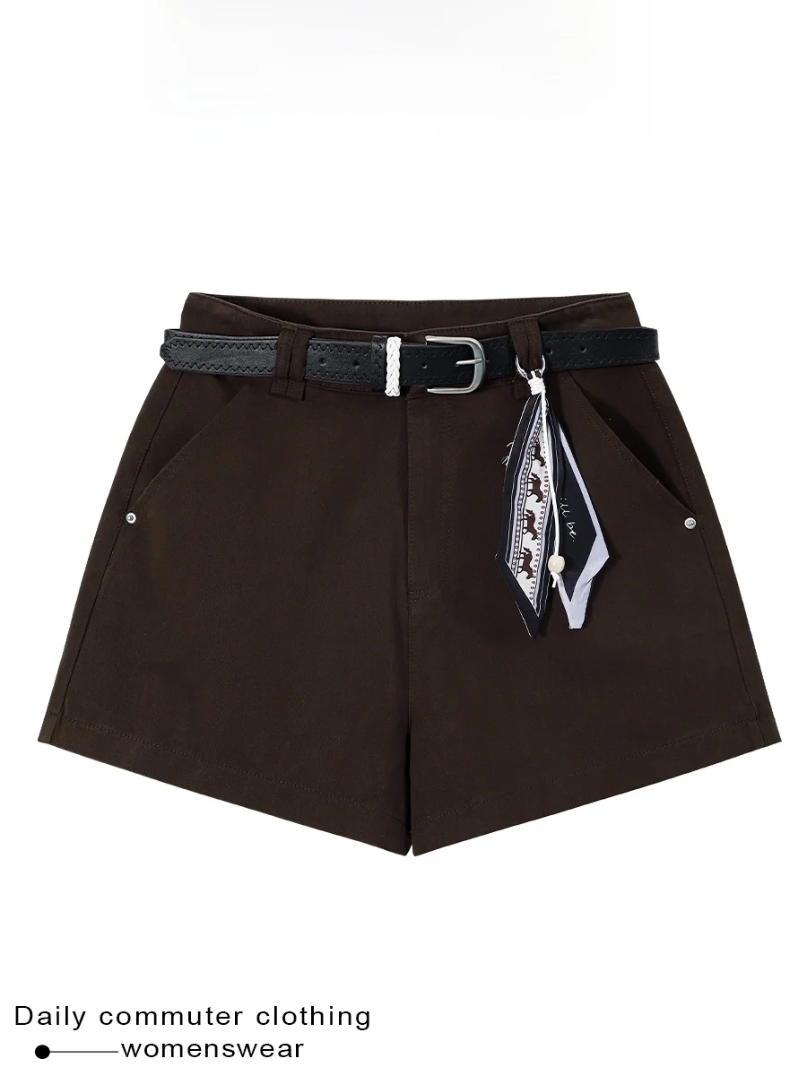 High Waist Slimming Short Pants Women's Summer Fashionable Casual Straight Leg Shorties Pockets Natural Waist Straight Tube
High Waist Slimming Short Pants Women's Summer Fashionable Casual Straight Leg Shorties Pockets Natural Waist Straight Tube
