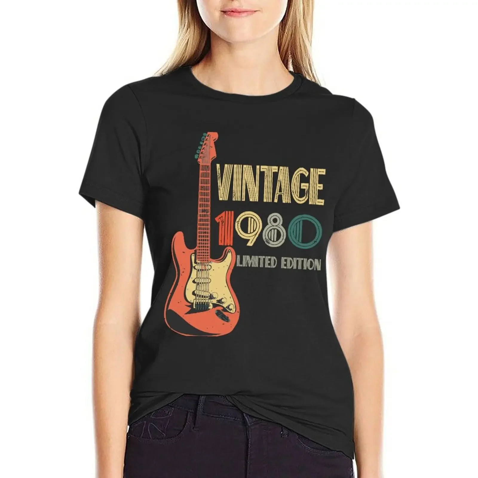 Vintage 1980 Birthday gifts, Guitar lovers 42th birthday gifts for men women Guitar Player Born in 1980, 42th Birthday G T-Shirt
Vintage 1980 Birthday gifts, Guitar lovers 42th birthday gifts for men women Guitar Player Born in 1980, 42th Birthday G T-Shirt