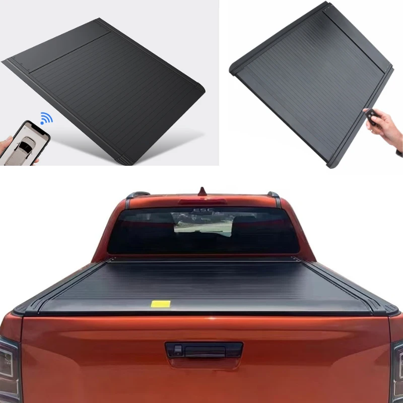 High Quality Electric Trunk Roller Lid Tonneau Cover for 4X4 Pickup Manual Operation
High Quality Electric Trunk Roller Lid Tonneau Cover for 4X4 Pickup Manual Operation
