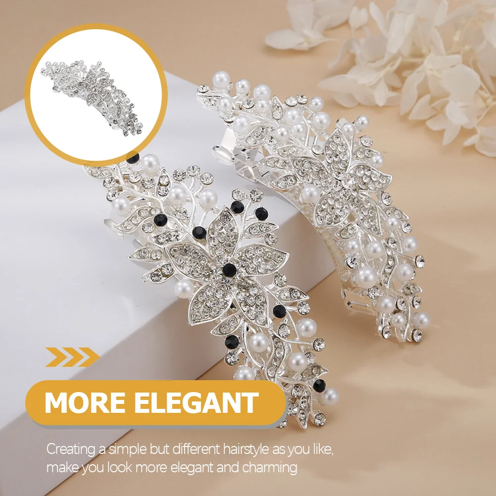 Pearl Hair Clip Rhinestones Women Hairpin Elegant Accessory Theme Party Wedding Festival Flower Hair Clip Pearl Hairpin
Pearl Hair Clip Rhinestones Women Hairpin Elegant Accessory Theme Party Wedding Festival Flower Hair Clip Pearl Hairpin