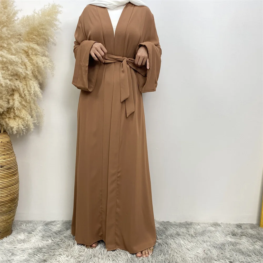 Modest Abayas for Women Ramadan Muslim Cardigan Kimono Jalabiya Dubai Turkey Robe Islamic Open Abaya Maxi Dress Gown Kaftan Arab 
Modest Abayas for Women Ramadan Muslim Cardigan Kimono Jalabiya Dubai Turkey Robe Islamic Open Abaya Maxi Dress Gown Kaftan Arab