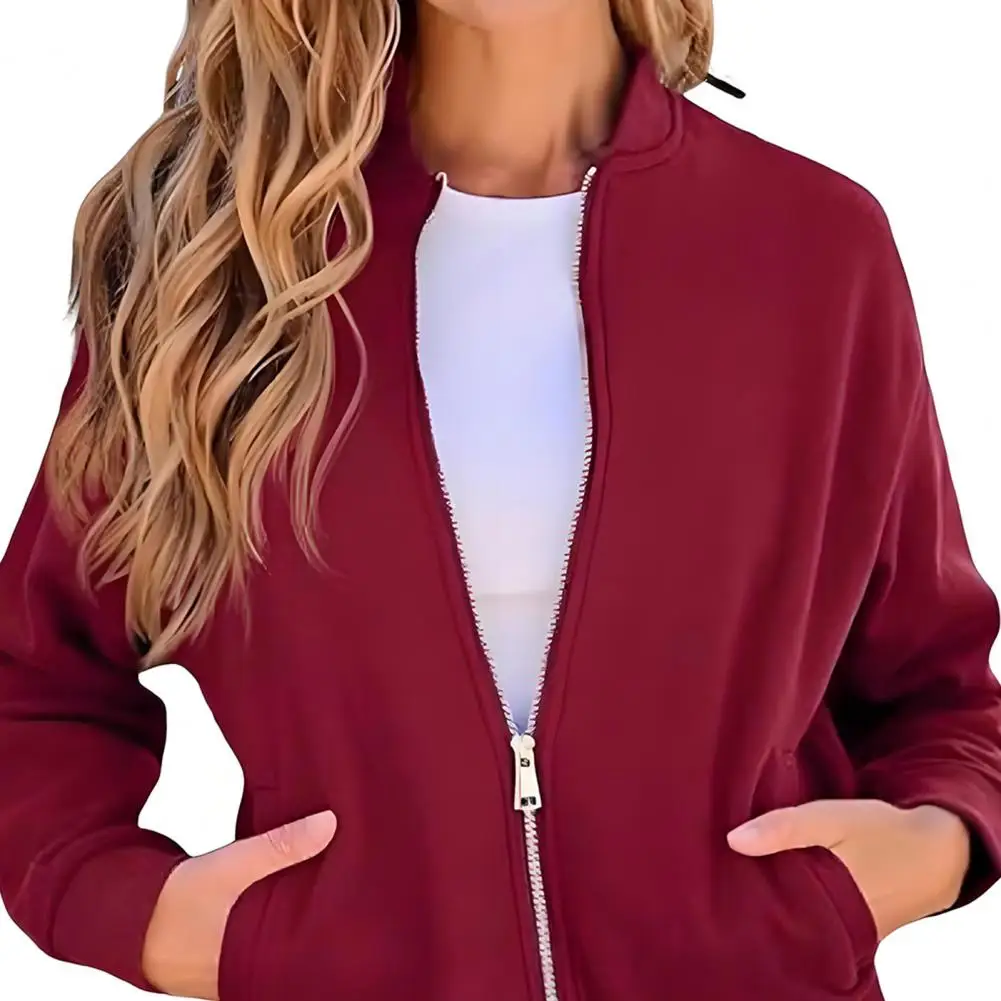 Plus Size Women's Jackets Casual Trendy Long Sleeve Pockets Zip Up Coat Fall Winter Solid Color Jacket
Plus Size Women's Jackets Casual Trendy Long Sleeve Pockets Zip Up Coat Fall Winter Solid Color Jacket