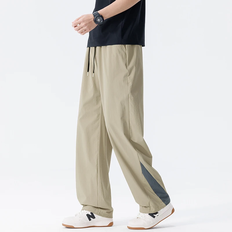 Casual Sweapants Male Men's Fashion Quick-dry Pants Summer Outdoor Trousers Streetwear Sportswear Men Street Style Men Clothing
Casual Sweapants Male Men's Fashion Quick-dry Pants Summer Outdoor Trousers Streetwear Sportswear Men Street Style Men Clothing