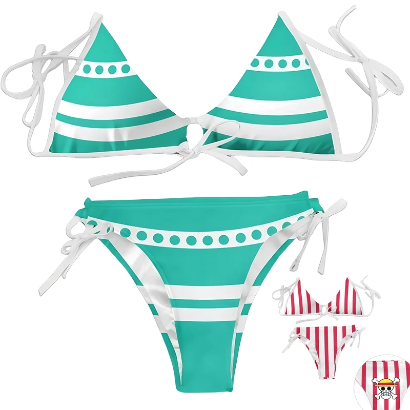 Anime Cartoon Printing Swimsuit Nami Bikini Nami Cosplay Costume Women Sexy Summer Swimwear Outfits Halloween Party Suit
Anime Cartoon Printing Swimsuit Nami Bikini Nami Cosplay Costume Women Sexy Summer Swimwear Outfits Halloween Party Suit