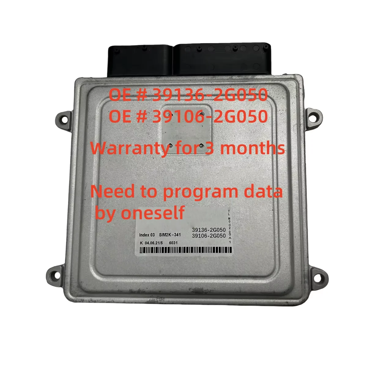 high quality 39136-2G050 391362G050 39106-2G050 391062G050 ECU lEngine Computer Board for Hyundai Part
high quality 39136-2G050 391362G050 39106-2G050 391062G050 ECU lEngine Computer Board for Hyundai Part