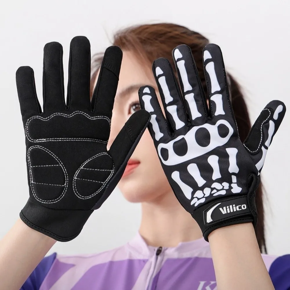 1 Pair Breathable Punk Skeleton Gloves Skeleton Design Skull Ghost Claw Cycling Gloves Anti Slip Shock Absorbing
1 Pair Breathable Punk Skeleton Gloves Skeleton Design Skull Ghost Claw Cycling Gloves Anti Slip Shock Absorbing