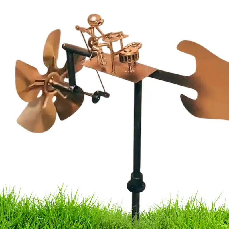 Wind Power Rock Art Statue Metal Drummer Windmill Garden Wind Spinner Decoration for Garden Yard Patio Porch Backyard
Wind Power Rock Art Statue Metal Drummer Windmill Garden Wind Spinner Decoration for Garden Yard Patio Porch Backyard