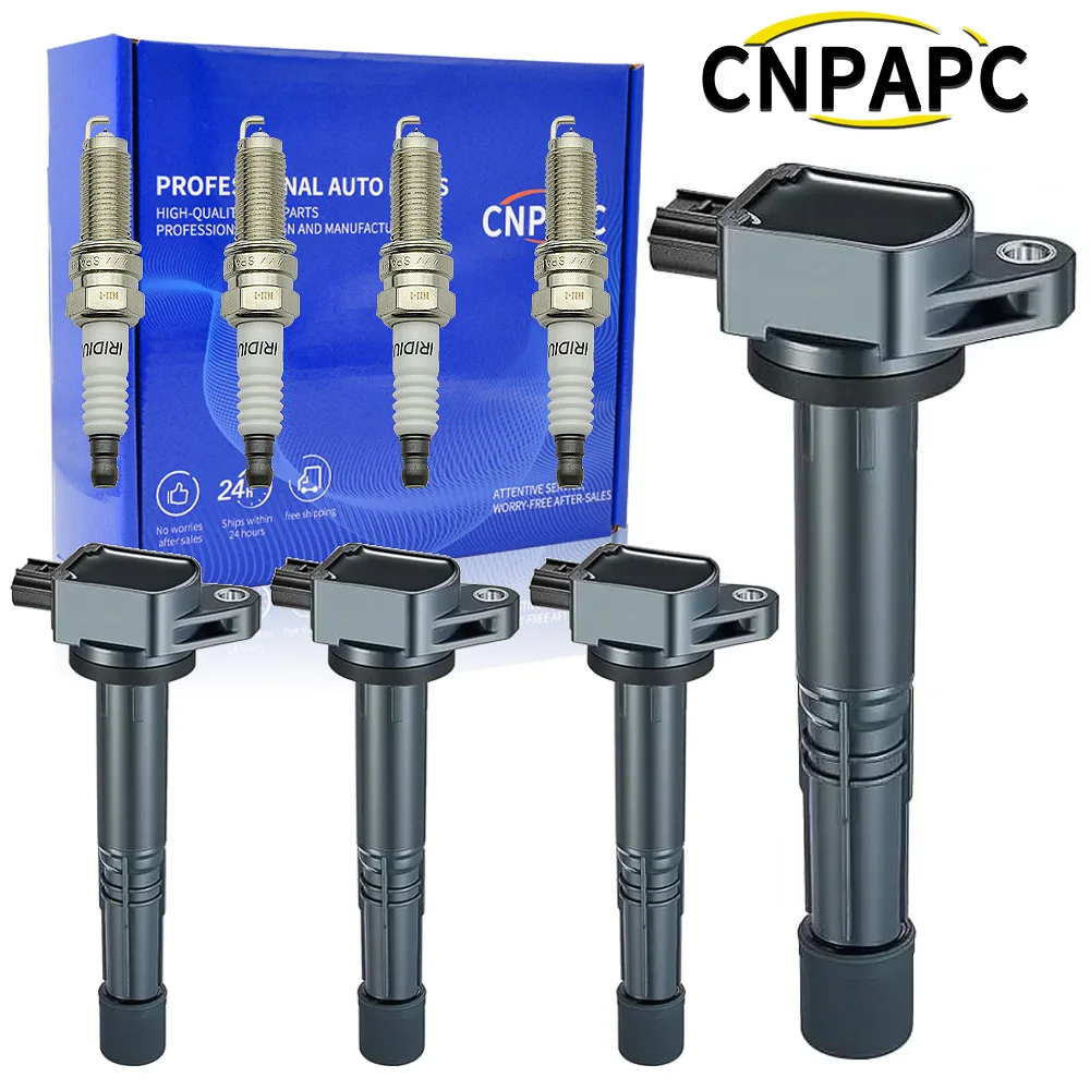 Pack of 4 Ignition Coils UF602 & 4 Iridium Spark Plugs for 2008-2015 Honda Accord Civic Crosstour CR-V Acura ILX 2.4L
Pack of 4 Ignition Coils UF602 & 4 Iridium Spark Plugs for 2008-2015 Honda Accord Civic Crosstour CR-V Acura ILX 2.4L