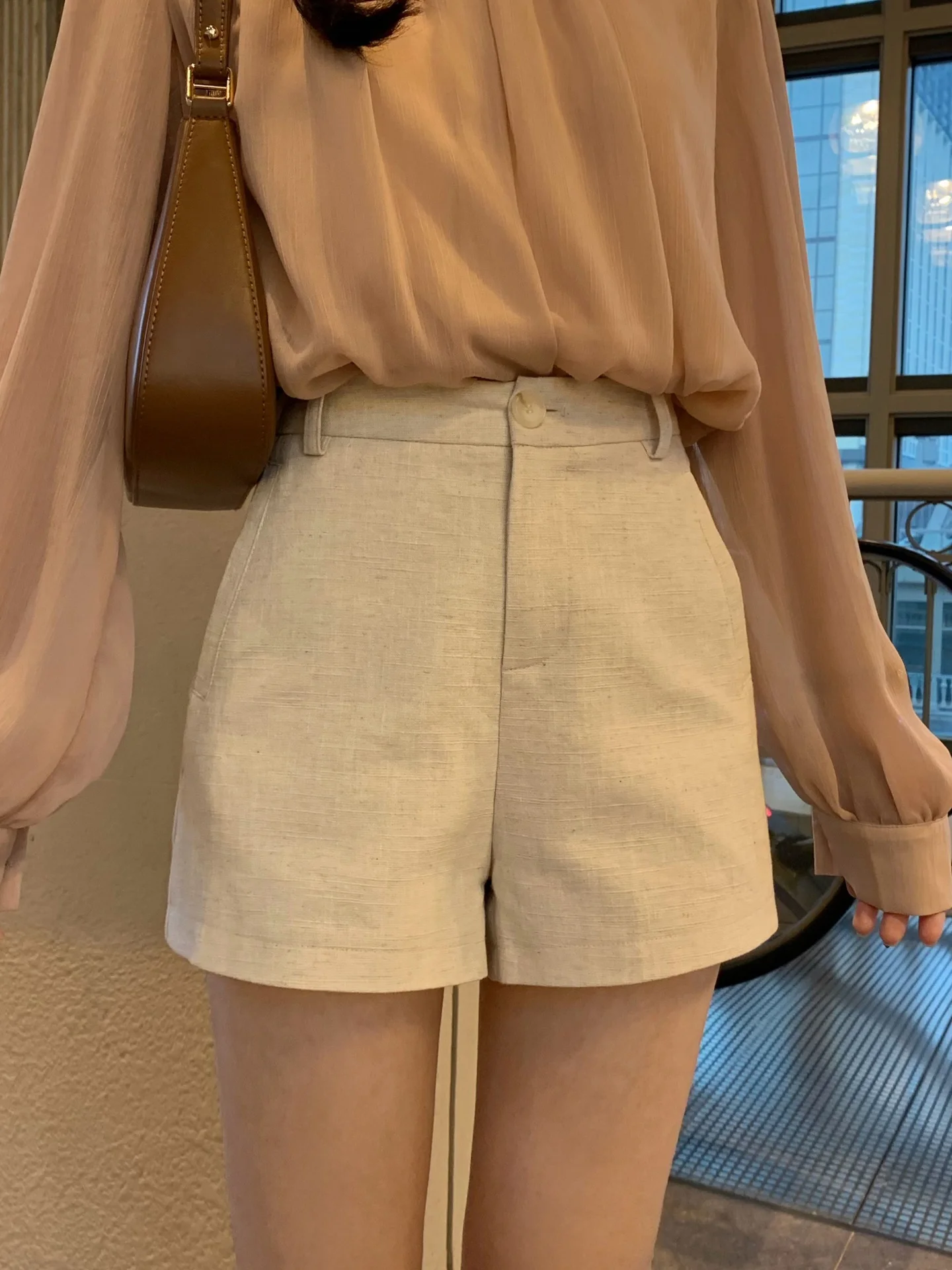 Moby Comfortable Linen Cotton Wide Leg Pants Women's Loose High Waist Shorts Casual Style Spring Collection Ladies' Wear
Moby Comfortable Linen Cotton Wide Leg Pants Women's Loose High Waist Shorts Casual Style Spring Collection Ladies' Wear