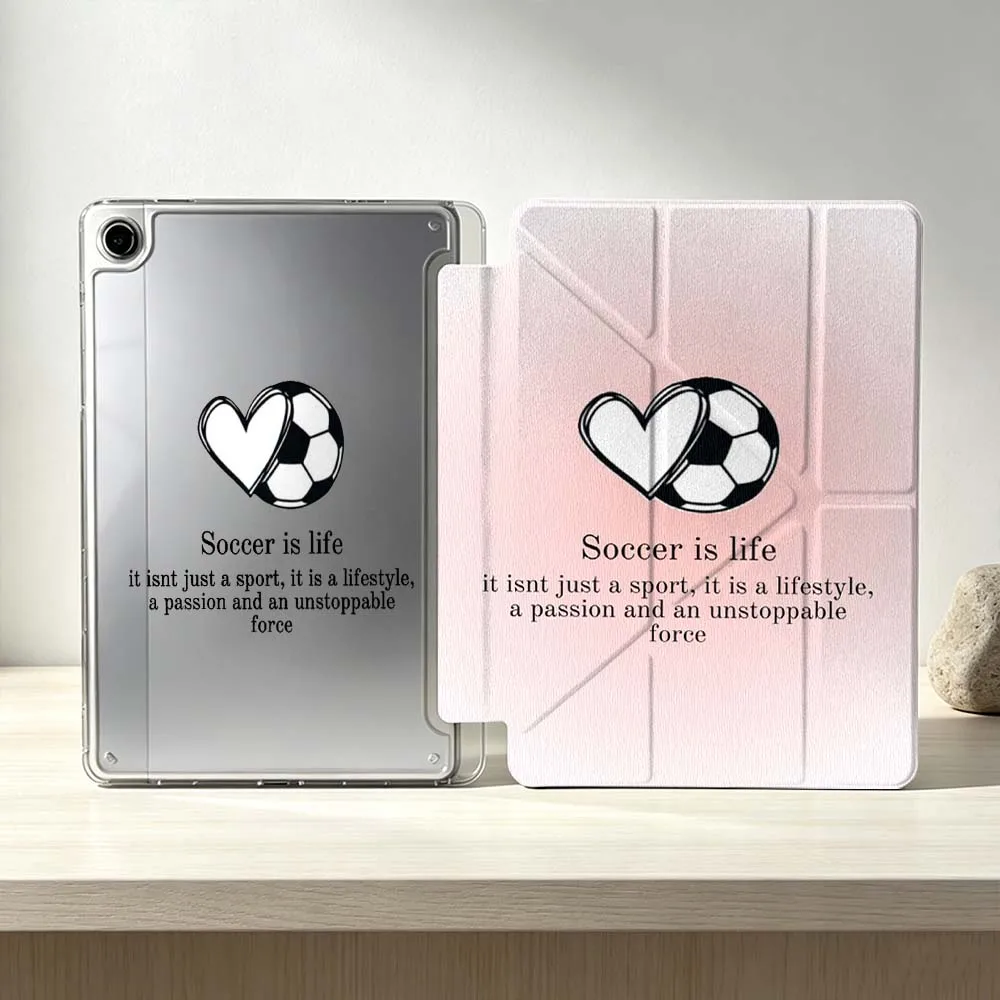 Cartoon Soccer Pattern For Samsung Galaxy Tab S10 S9 S8 S7 S6 A11 A10 A9 FE Plus Lite Foldable 3Y Tablet Case Soft
Cartoon Soccer Pattern For Samsung Galaxy Tab S10 S9 S8 S7 S6 A11 A10 A9 FE Plus Lite Foldable 3Y Tablet Case Soft