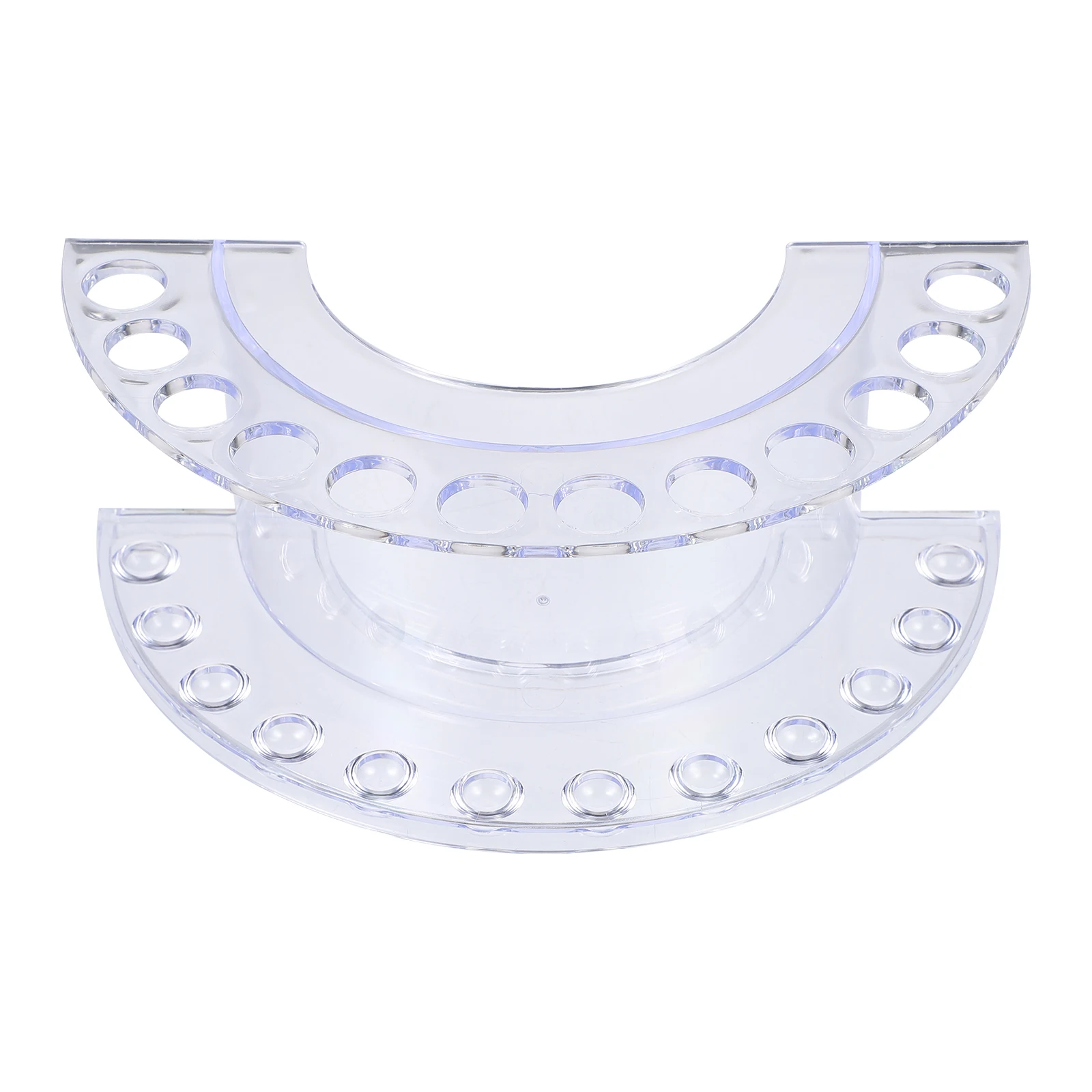 Transparent Makeup Brush Rack Organizer Durable Holder for Eyebrow Pencil Eyeliner Desktop Storage Makeup Accessories
Transparent Makeup Brush Rack Organizer Durable Holder for Eyebrow Pencil Eyeliner Desktop Storage Makeup Accessories