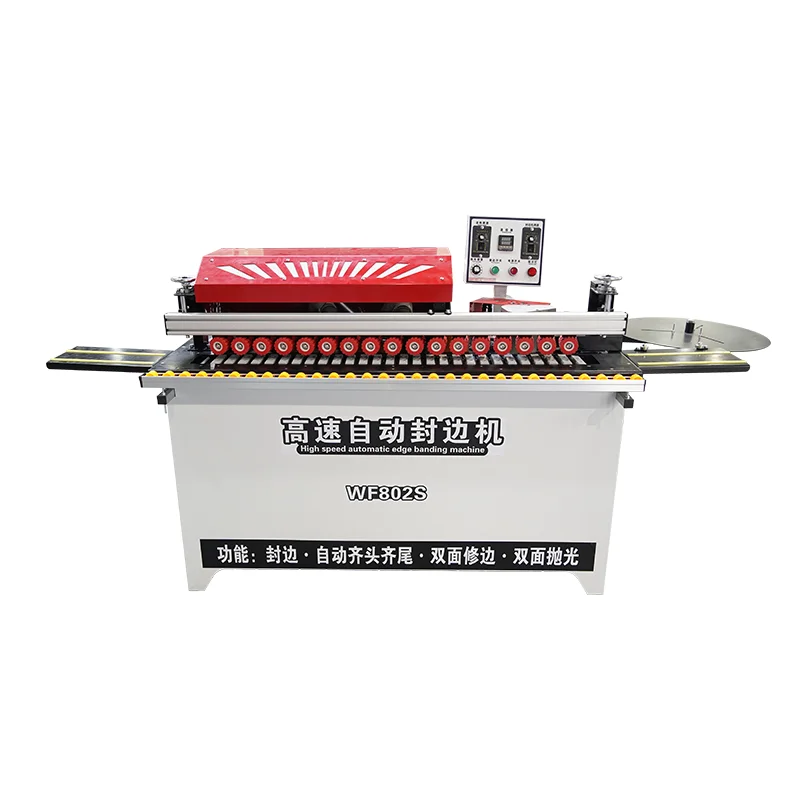 802S New Single-phase Small Linear Fully Automatic PVC Edge Banding Machine Suitable for 5cm Wooden Boards
802S New Single-phase Small Linear Fully Automatic PVC Edge Banding Machine Suitable for 5cm Wooden Boards