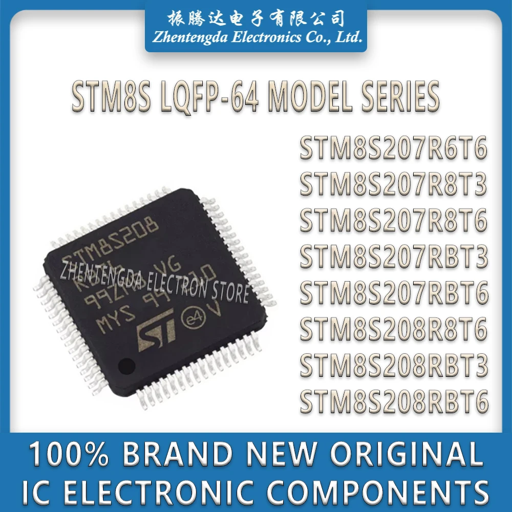 Микросхема STM8S207CBT6 STM8S207CB STM8S207C STM8S207 STM8S STM8 STM IC MCU
Микросхема STM8S207CBT6 STM8S207CB STM8S207C STM8S207 STM8S STM8 STM IC MCU