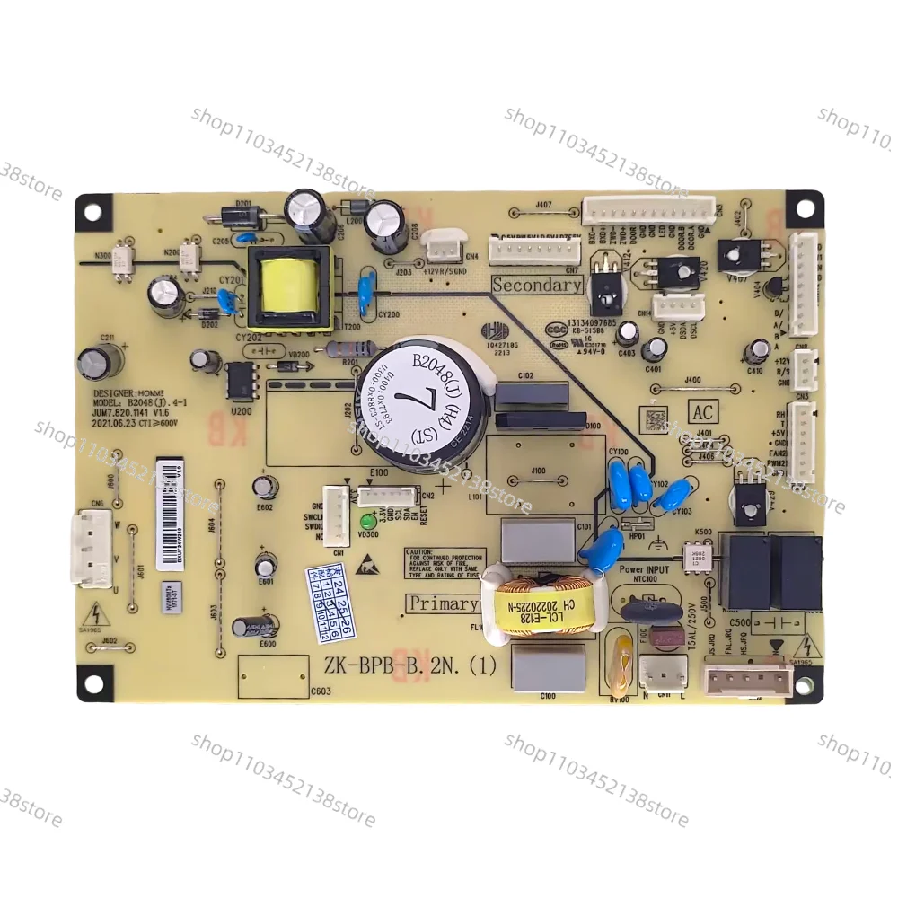 New Meiling Refrigerator Computer Motherboard ZK-BpPB-B.2N.(1) B2048 Series Control Board Replacement Part
New Meiling Refrigerator Computer Motherboard ZK-BpPB-B.2N.(1) B2048 Series Control Board Replacement Part
