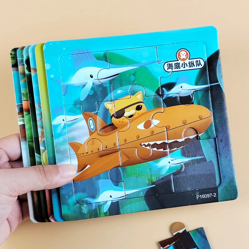 6pcs Cartoon Octonauts Barnacles Kwazii Peso Reative Jigsaw Puzzle Game Educational Toys for Children Gifts
6pcs Cartoon Octonauts Barnacles Kwazii Peso Reative Jigsaw Puzzle Game Educational Toys for Children Gifts