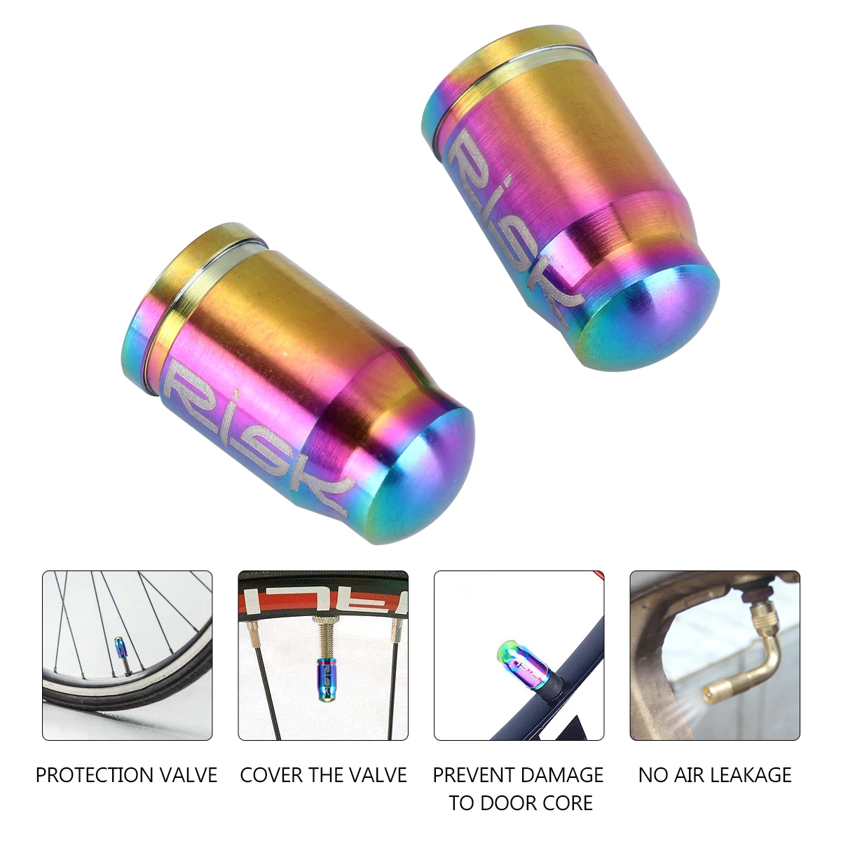 2pcs Bike Tire Valve Cap Dust Cover Titanium Alloy Durable Suitable American Style Mountain Road Protect Prevent Strong Metal
2pcs Bike Tire Valve Cap Dust Cover Titanium Alloy Durable Suitable American Style Mountain Road Protect Prevent Strong Metal