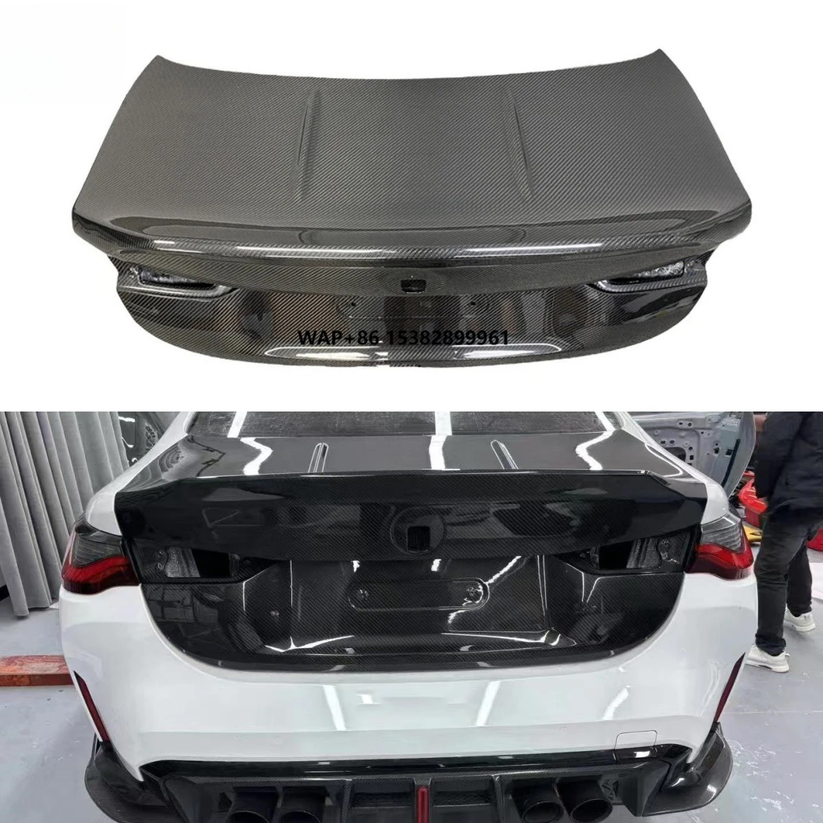 New CSL Style Carbon Fiber Rear Trunk Cover for G80 M3 G82 M4 Trunk Cover Body Kit Perfect Fitment
New CSL Style Carbon Fiber Rear Trunk Cover for G80 M3 G82 M4 Trunk Cover Body Kit Perfect Fitment