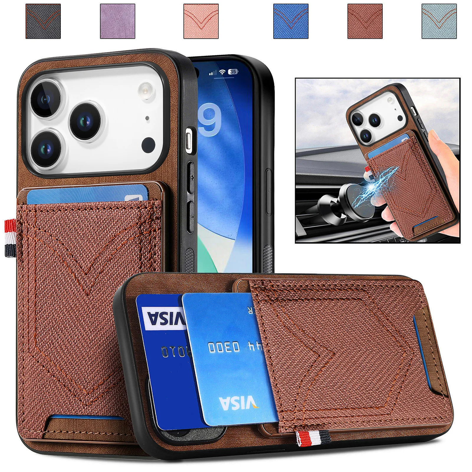 Cowboy pattern retro multifunctional card bag wallet phone case, suitable for iPhone 17 Pro Max 16 15 14 13 12 11 Plus 17air XS
Cowboy pattern retro multifunctional card bag wallet phone case, suitable for iPhone 17 Pro Max 16 15 14 13 12 11 Plus 17air XS