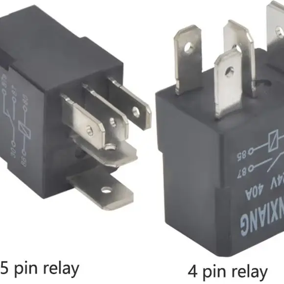 1PC Automotive Relay 40A 12V/24V 4 Pin 5 Pin Small Waterproof Relay Lighting Controller
1PC Automotive Relay 40A 12V/24V 4 Pin 5 Pin Small Waterproof Relay Lighting Controller