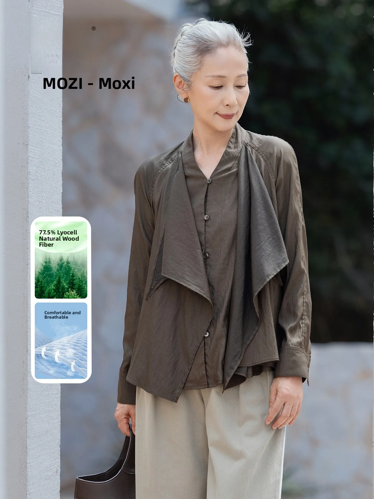 Muzhi Laisel Long Sleeve Shirt Top for Middle-Aged Women Spring Fashion Casual V-Neck Lightweight Standard Fit Mom T-Shirt
Muzhi Laisel Long Sleeve Shirt Top for Middle-Aged Women Spring Fashion Casual V-Neck Lightweight Standard Fit Mom T-Shirt