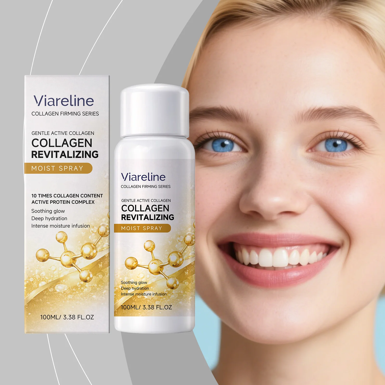 Facial Mist Brightening Spray Hydrating Serum Shrink Pores Oil Control Glow Anti Wrinkle Aging Revitalizing Firm Collagen Toner
Facial Mist Brightening Spray Hydrating Serum Shrink Pores Oil Control Glow Anti Wrinkle Aging Revitalizing Firm Collagen Toner