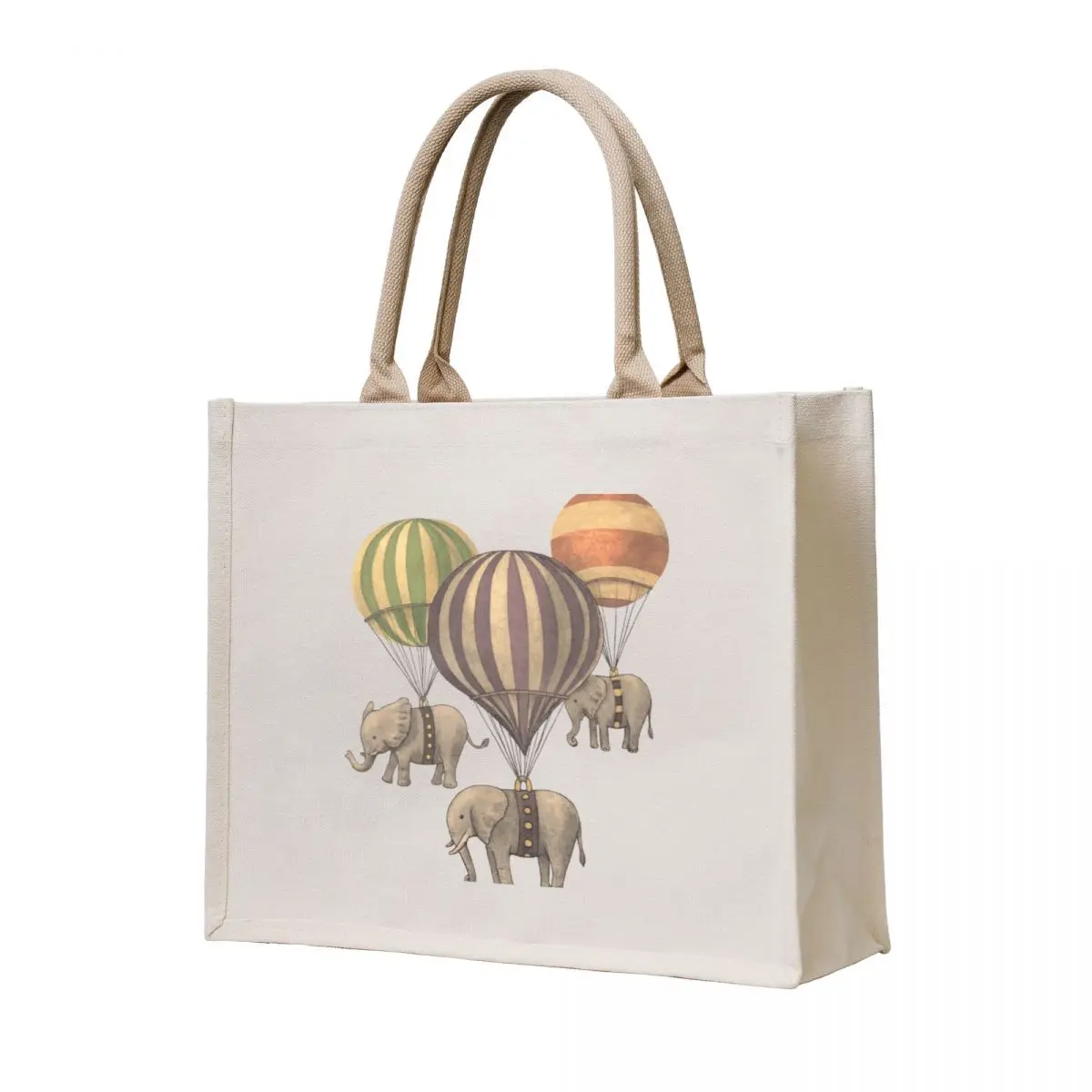 Flight of The Elephants (Option) Tote Bag Women's bags Shopper ecological bags 
Flight of The Elephants (Option) Tote Bag Women's bags Shopper ecological bags