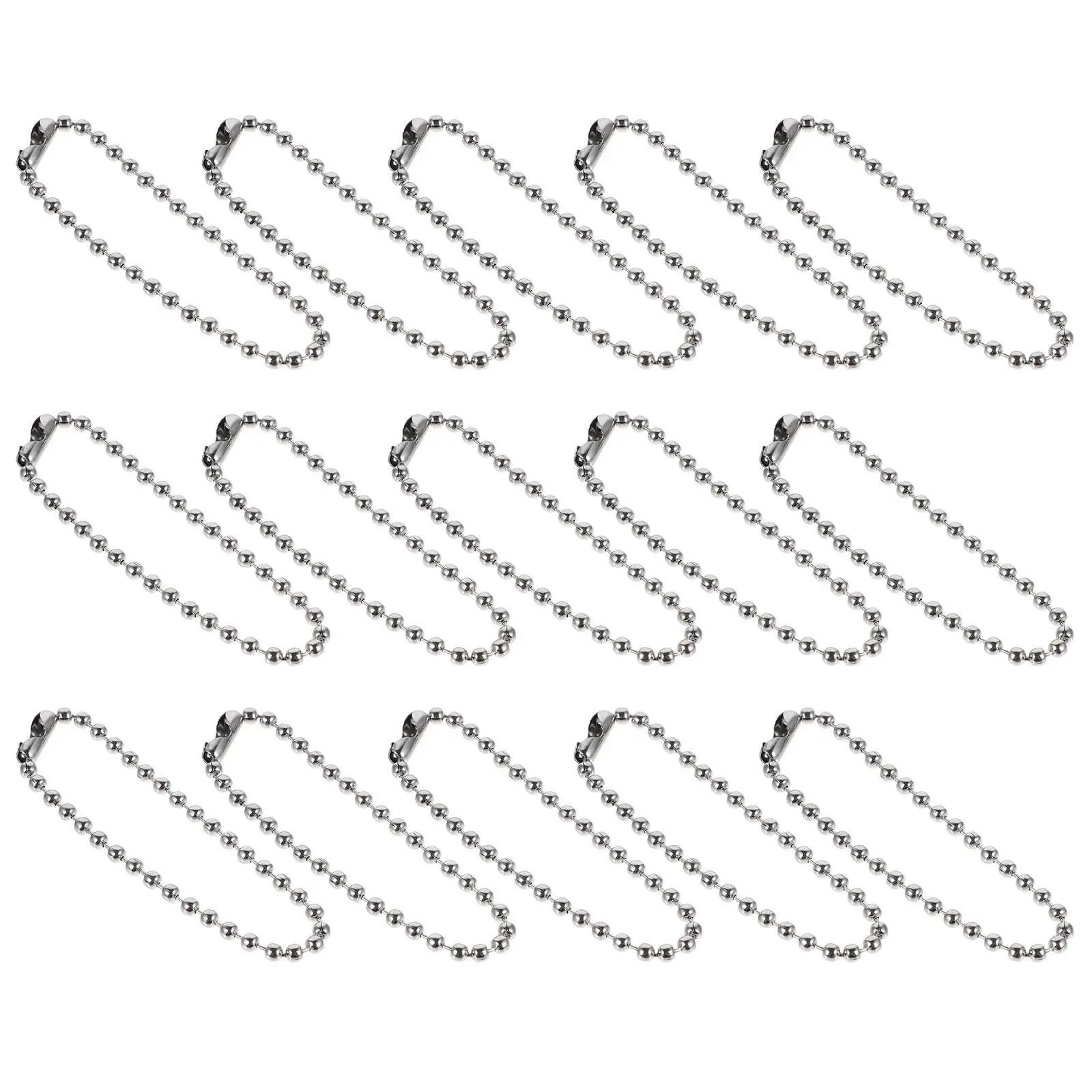 100 Pcs Round Beading Chains 2 4mm Iron Tags Durable Hanging Chains DIY Jewelry Accessories Premium Keychains Bag Decor
100 Pcs Round Beading Chains 2 4mm Iron Tags Durable Hanging Chains DIY Jewelry Accessories Premium Keychains Bag Decor