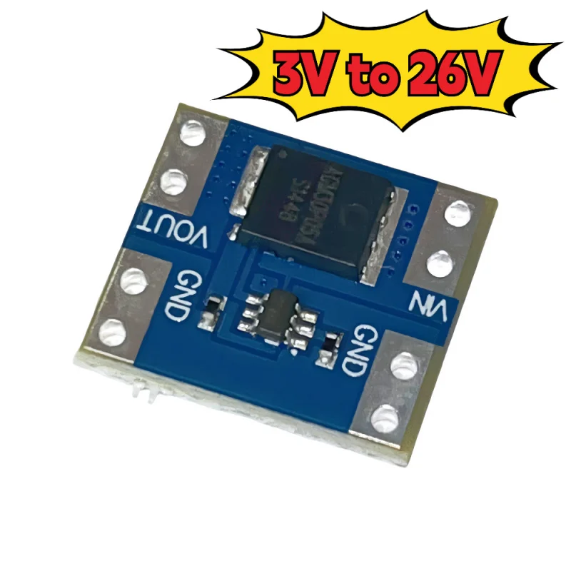 Diode Module XL0401 with Ultra-Low Voltage Drop 0.1V at 10A, Wide 3V-26V Operating Voltage, High Current Capability Up to 15A
Diode Module XL0401 with Ultra-Low Voltage Drop 0.1V at 10A, Wide 3V-26V Operating Voltage, High Current Capability Up to 15A