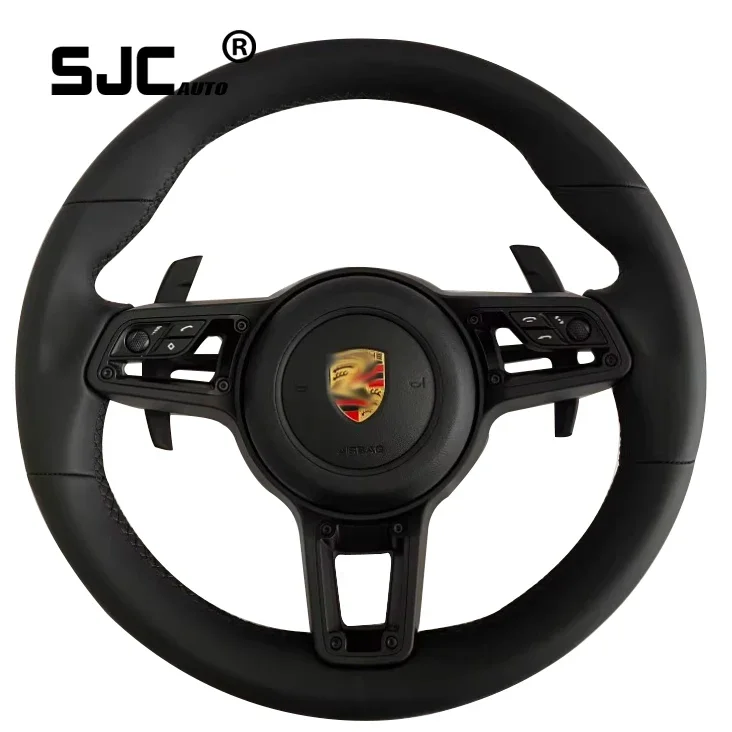 Рулевое колесо SJC для Porsche Cayenne Macan Panamera 970 911, кожаное искусственное рулевое колесо из углеродного волокна, автомобильные аксессуары
Рулевое колесо SJC для Porsche Cayenne Macan Panamera 970 911, кожаное искусственное рулевое колесо из углеродного волокна, автомобильные аксессуары