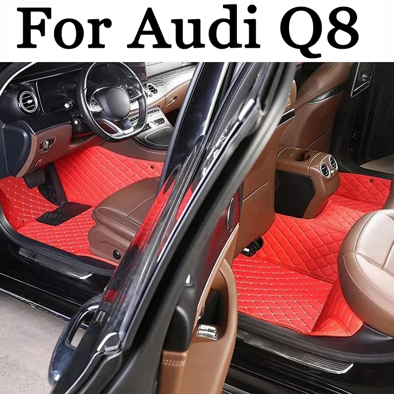Роскошные автомобильные коврики для Audi Q8 2022 2021 2020 2019, ковры из искусственной кожи, чехол для стайлинга, аксессуары для интерьера, ноги
Роскошные автомобильные коврики для Audi Q8 2022 2021 2020 2019, ковры из искусственной кожи, чехол для стайлинга, аксессуары для интерьера, ноги
