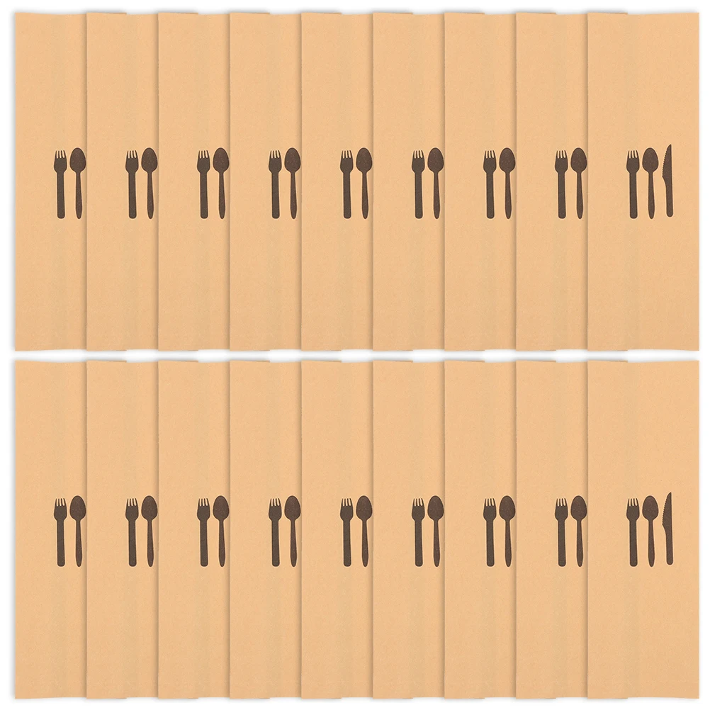 200pcs Kraft Paper Cutlery Holder Disposable Silverware Bags Party Wedding Hotel Banquet Dining Table Utensil Storage
200pcs Kraft Paper Cutlery Holder Disposable Silverware Bags Party Wedding Hotel Banquet Dining Table Utensil Storage