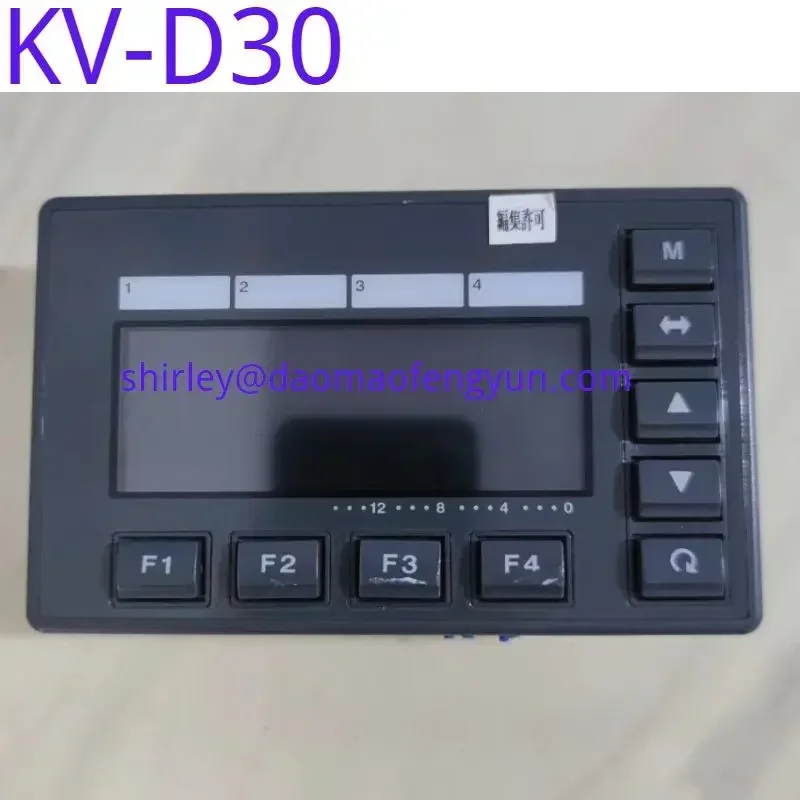 Used The original disassembly human-machine interface touch screen KV-D30 display screen function is OK
Used The original disassembly human-machine interface touch screen KV-D30 display screen function is OK