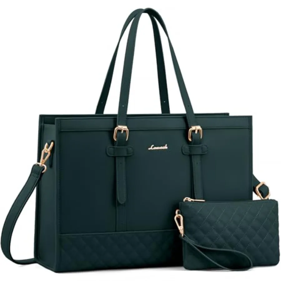Laptop Bag for Women, Laptop Tote Bag Waterproof PU Leather Computer Bag Work Bags for Business Office, Large Capacity Laptop P
Laptop Bag for Women, Laptop Tote Bag Waterproof PU Leather Computer Bag Work Bags for Business Office, Large Capacity Laptop P