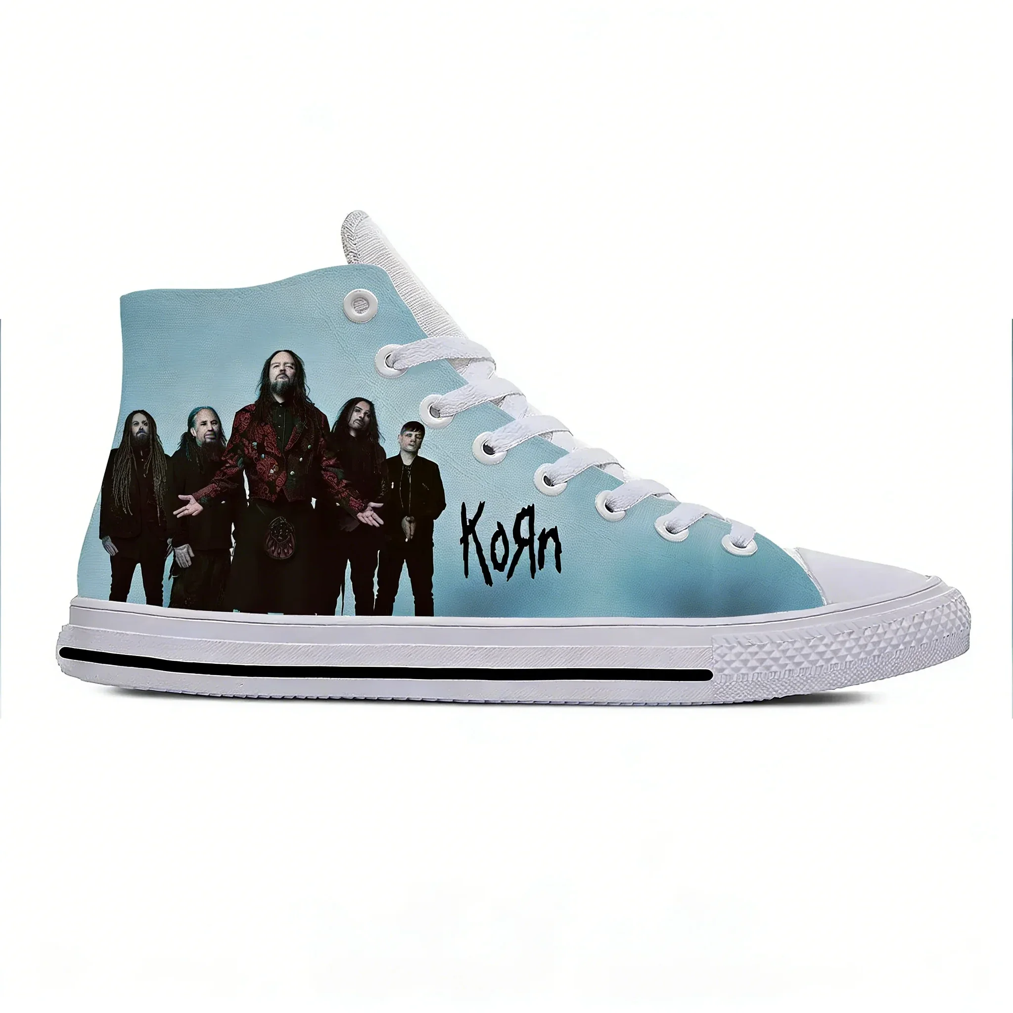 Кроссовки Korn Rock Band High Top для мужчин и женщин, повседневная обувь, кроссовки из ткани, дышащая легкая обувь с 3D-принтом
Кроссовки Korn Rock Band High Top для мужчин и женщин, повседневная обувь, кроссовки из ткани, дышащая легкая обувь с 3D-принтом