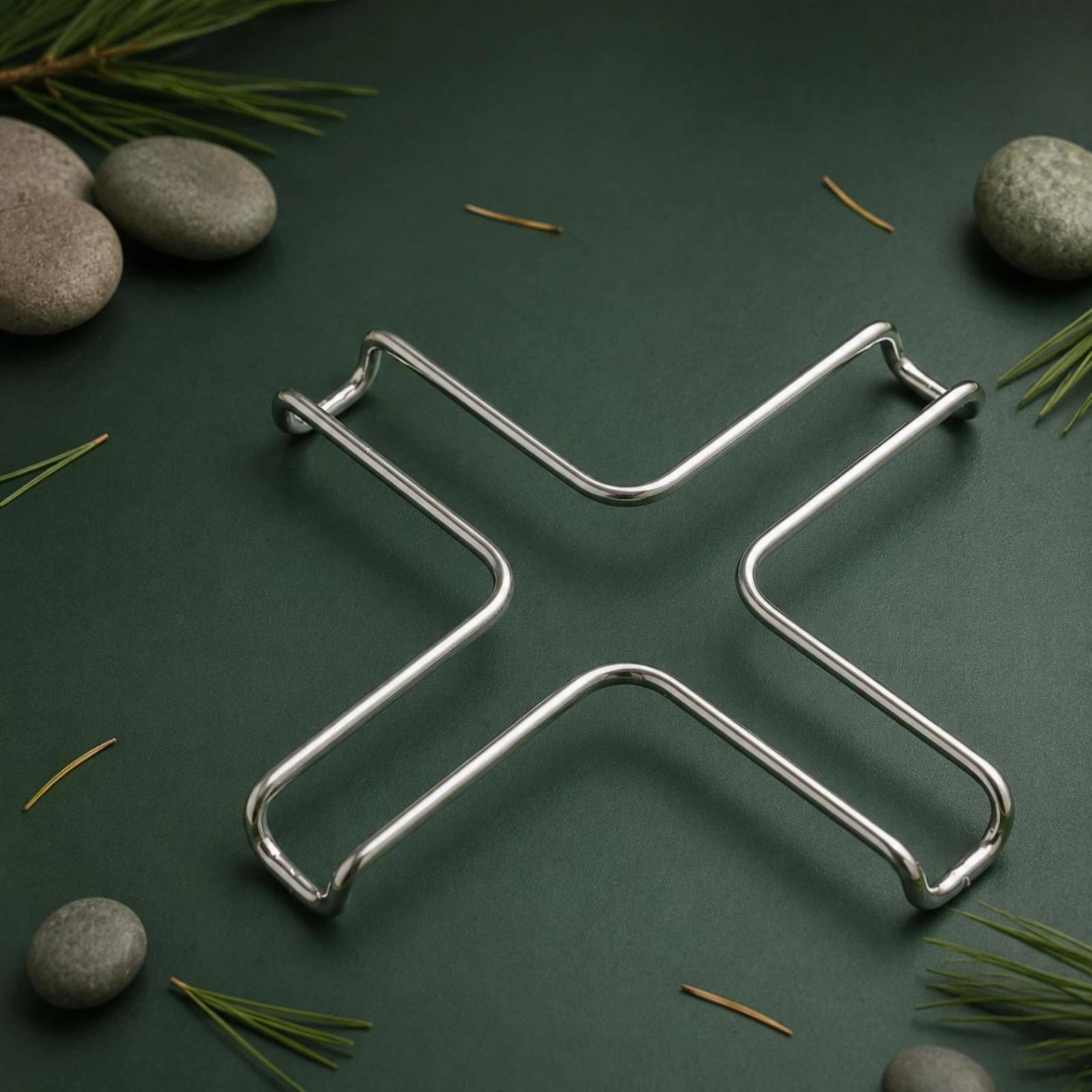 Cross Grill Rack Food-Grade Portable Stainless Steel Grill Stand Campfire Cooking Stand Anti-Rust Outdoor Gear Heat-Resistant
Cross Grill Rack Food-Grade Portable Stainless Steel Grill Stand Campfire Cooking Stand Anti-Rust Outdoor Gear Heat-Resistant